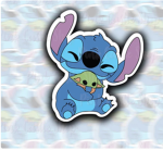 Stitch and baby yoda yaaa group