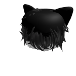 hair with cat ears