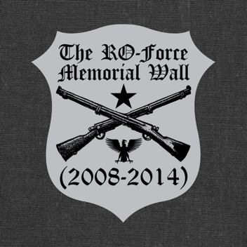The RO-Force Memorial Wall