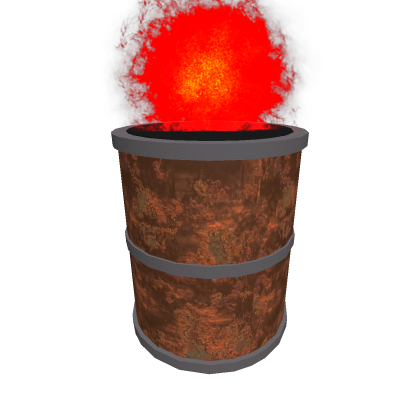 barrel w/ fire