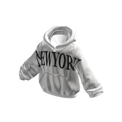 White New York Streetwear Hoodie thumbnail
