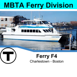 [MBTA] Ferry F4: Charlestown - Boston Harbor