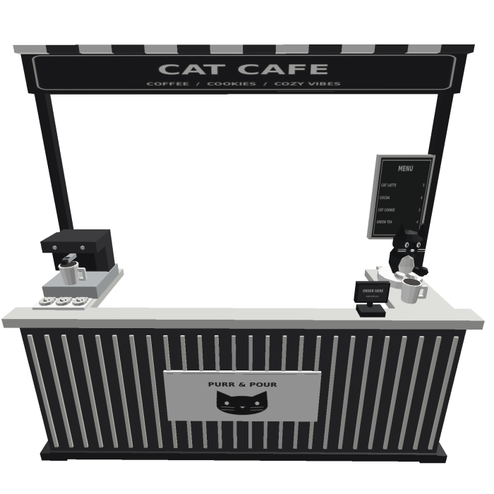 Cat Cafe Stand