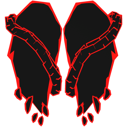 Cartoony Red Wings Roblox item