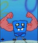 Blue men and stuff