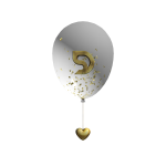 [ ⚡️🎈 ] Gold Ceremony Confetti Balloon [ pbr ]