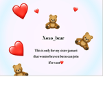 For my sister jamari