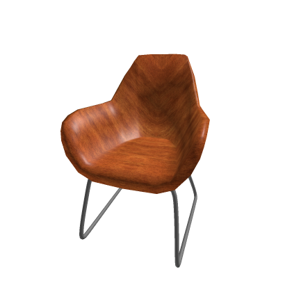 1960's Wooden Outdoor Chair