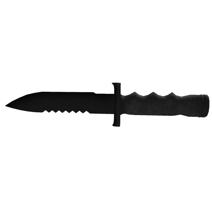 black knife snack
