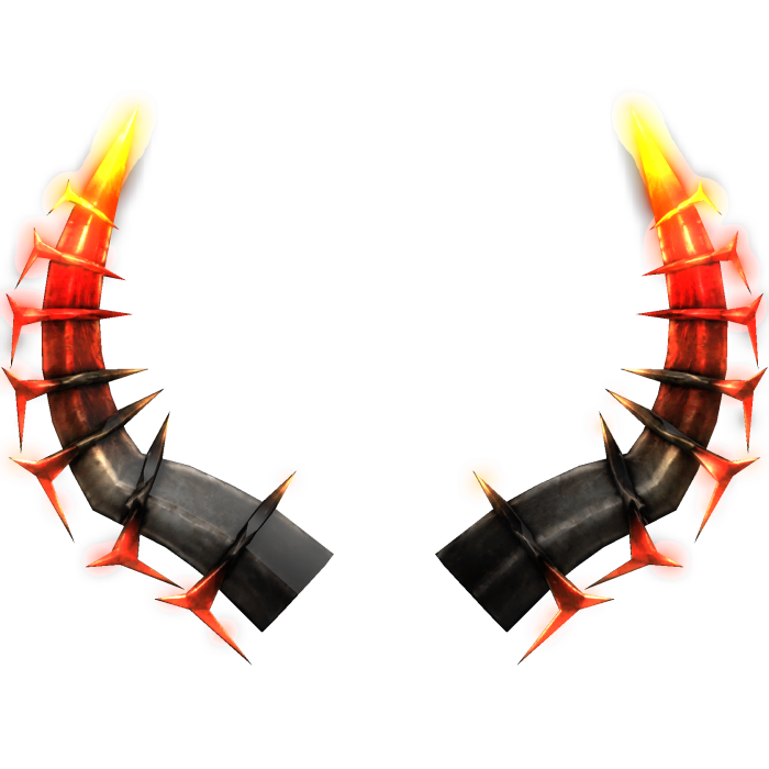 [EMMISIVE] Orange Glowing Horns Recolor (Addon)