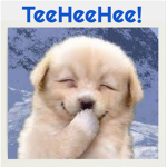 Teeheehee! :)
