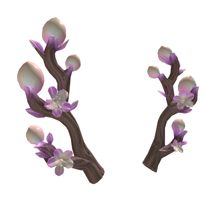 pink cherry blossom tree wooden sakura antlers