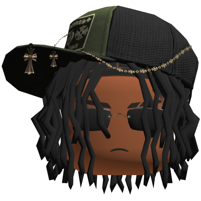 Dreads with Designer Cap & Shades