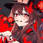 hutao - genshin impact icon Roblox decal preview