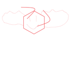 A Drawn Red Bee