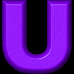 Letter U