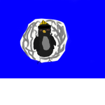 BIG penguin!