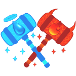 🔥Fire X Water Huge Dual Hammers💧