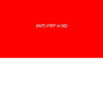 ANTI-FRP in ND