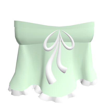 Cute Ribbon Dress Green