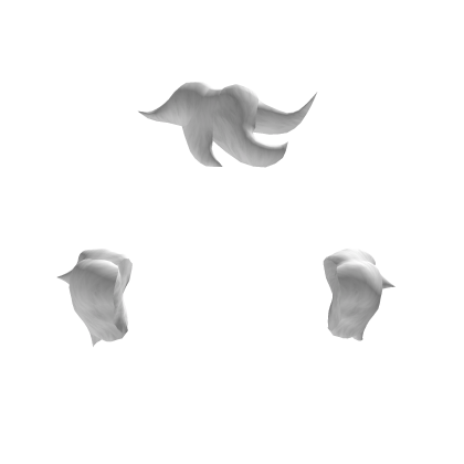 White Fluff Fur Sweet Bunny  Roblox item