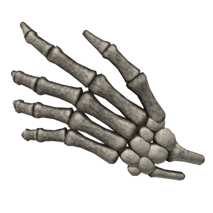 Skeleton Hand Face Grip