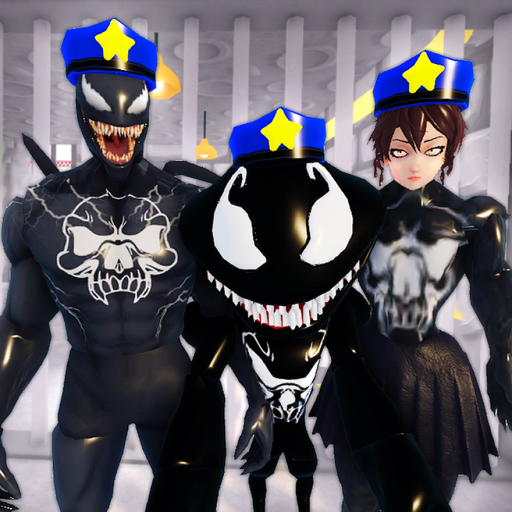 👻 BLACK SQAD FAMILY PRISON RUN ESCAPE! (Obby) official Roblox game thumbnail