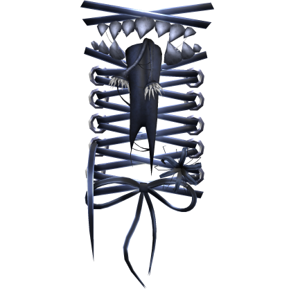 Blue Creepycore Shoulder Monster Stitches [L]