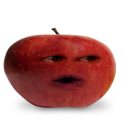 Funny Apple [DESCRIPTION] Roblox decal