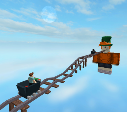 Cart Ride into Orange Robux!