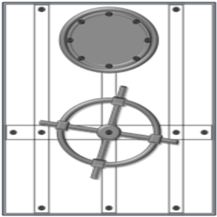 UEC Decals 17_Watertight Vault Door Roblox decal
