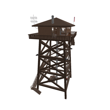 Old fir lokout tower