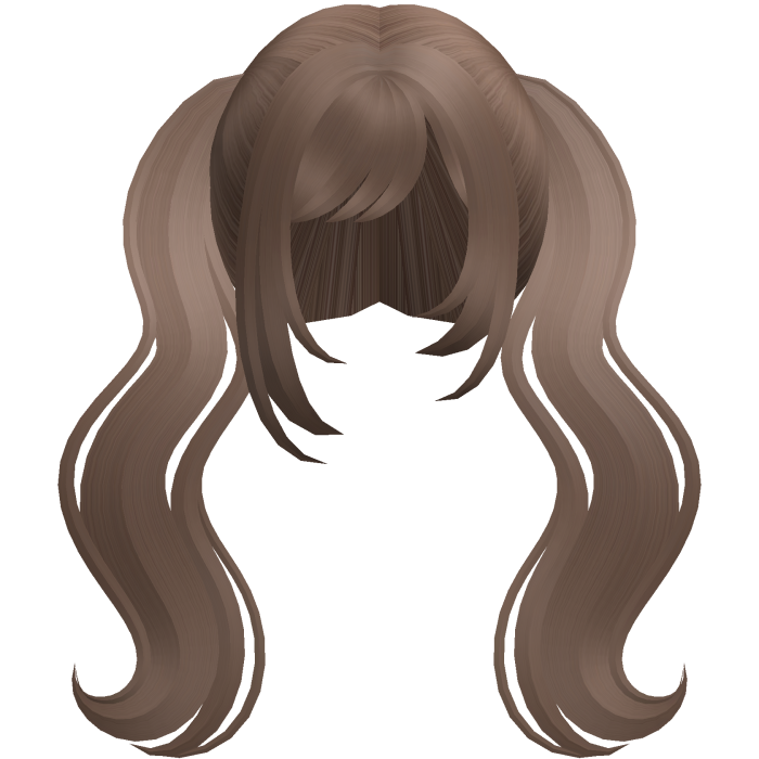 milktea long wavy moe dolly pigtails