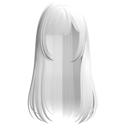 white long layered anime hair with bangs Roblox item