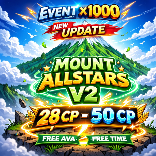 ✨[EVENT x1000 ] Gunung Allstars V.2