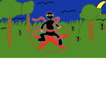 The corrupted ninjas