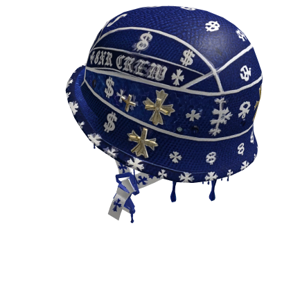 8NR BLUE DRIP HELMET