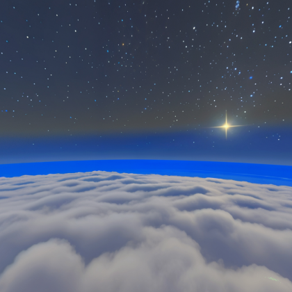 Simple Night Clouds Sky ( Chill )