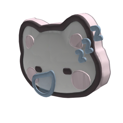 moe sleepy kitti hairclip