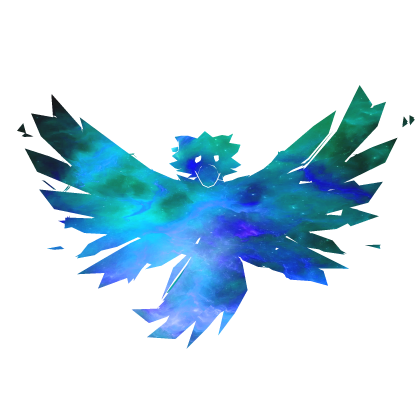 Diamond Galaxy Cartoony Phoenix Wings  Roblox item