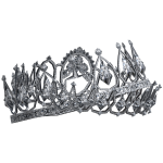 Double Y2K Diamond Gems Crown
