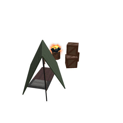 Homeless Camp Fire