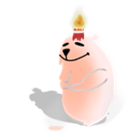 Candle Chomik