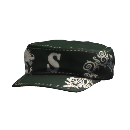 Cadet Cap Dragon Borne Design Green