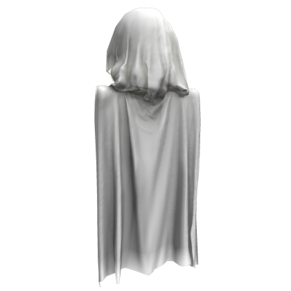 White Cloak W/ Cape Roblox item