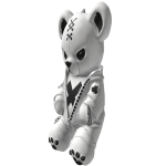 Urso Elegante Branco