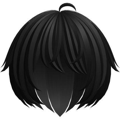 vkei short emo hair black v2