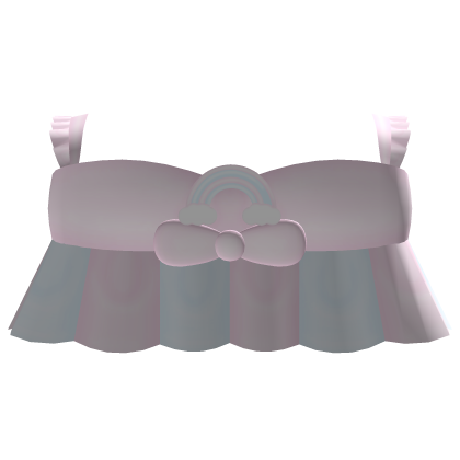 ˗ˏˋ ♡  cute rainbow cotton candy top Roblox item