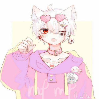 kawaii neko boy Roblox decal