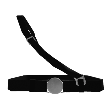 German Black Officer Belt & Strap